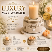 Load image into Gallery viewer, Dual-Use Decorative Porcelain Wax Warmer
