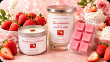 Load image into Gallery viewer, Strawberries and Cream
